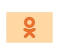 Odnoklassniki OK.ru logo. Odnoklassniki applications app . Kharkiv, Ukraine - June 15, 2020