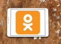 Odnoklassniki , OK.ru , social network logo