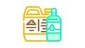 odor neutralizer compost color icon animation