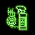 odor neutralizer neon glow icon illustration