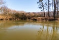 Odra river meander in CHKO Poodri in Czech republic