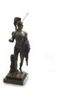 Odysseus; Ulysses bronze statue Royalty Free Stock Photo