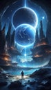 Odyssey Beyond Limits: QuantumQuotient Explores DataEclipse. AI generate