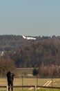 OE-FZA Globe Air Cessna 510 Citation Mustang jet in Zurich in Switzerland