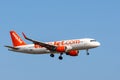 EasyJet Airbus A320-214 Approaching to Land