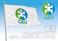 OEI Organization of Ibero-American States flag