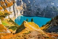 Oeschinen Lake near Kandersteg, Switzerland