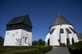Oesterlars Round Church. Bornholm. Denmark. Royalty Free Stock Photo