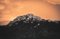 Oetscher mountain in the Ybbstaller Alpen, Austria Royalty Free Stock Photo