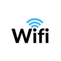 Wi-fi wireless network icon. Royalty Free Stock Photo