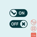 On off button