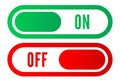 on off buttons illustration vector download