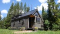 Off grid tiny house in the mountains