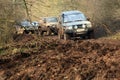 Off-road 4x4 lifestyle and hobby. Blur motion.