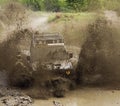 Off road action Royalty Free Stock Photo