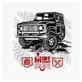 Off Road CAR - Pick-up Truck 4x4 SUV Royalty Free Stock Photo