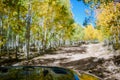 Off road driving in a jeep in Flat Tops, Colorado Royalty Free Stock Photo