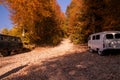 Off-road in Krasnaya Polyana in Sochi in autumn