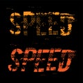 Off-Road SPEED Lettering