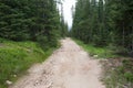 Off Road Trail in the Rocky Mountains