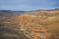 Rugged Mountains with off-roading Trails near Base