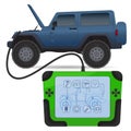 Off road vehicle diagnostics test service