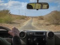 Off-road vehicle tour on Boa Vista Island Royalty Free Stock Photo