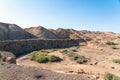 Off-road vehicle trip to the mountain canyon Royalty Free Stock Photo