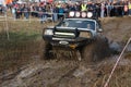 Off-road 4x4 sports car competition Royalty Free Stock Photo