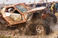 Off-road 4x4 sports car competition Royalty Free Stock Photo