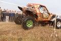 Off-road 4x4 sports car competition Royalty Free Stock Photo