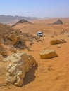 Off-Roas on Jebel Maleiha, UAE