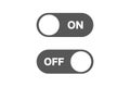 On and off sliders switch icon.