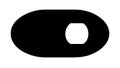 Off Toggle Switch, User Interface Control and Setting Adjustment, Outline, vector design Generative AI Royalty Free Stock Photo