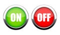 On off web buttons Royalty Free Stock Photo