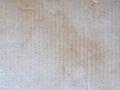 off white corrugated cardboard texture background Royalty Free Stock Photo