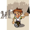 Accident, angry, background, bad, boy, bruise, bully, character, child, childhood, closeup, conflict, face, family, fight, hit, ho