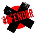 Offender rubber stamp Royalty Free Stock Photo