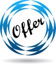 Offer colorful icon