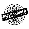 Offer Expired rubber stamp