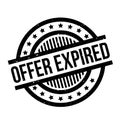 Offer Expired rubber stamp