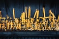 Offering Candles at Sanctuary of Fatima - Fatima, Portugal Royalty Free Stock Photo