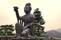 The Offering of the Six Devas, Po Lin Monastery, Hong Kong Royalty Free Stock Photo