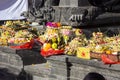 Offerings at Hindu ceremonies, Nusa Penida, Indonesia