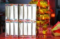 The offerings for predecessor of Chinese festival Royalty Free Stock Photo