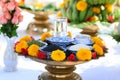 Offerings for the sacrificial ceremony Royalty Free Stock Photo