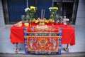 Offerings on a Table Royalty Free Stock Photo