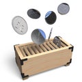 Offertory Box And Coin