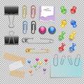Office Accessories Set Royalty Free Stock Photo