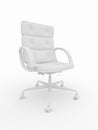 Office armchair on white isolared background